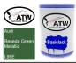 Preview: Audi, Reseda Green Metallic, L95E: 500ml Lackdose, von ATW Autoteile West.